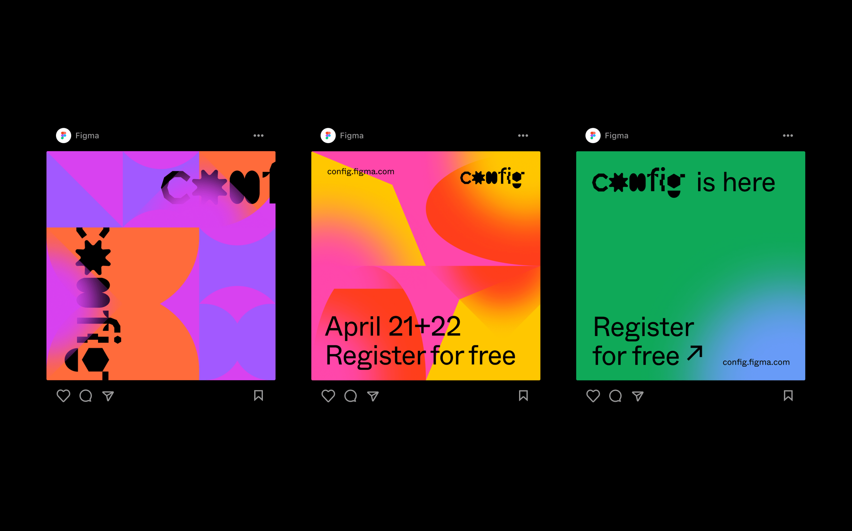 Figma Config conference 2021 social